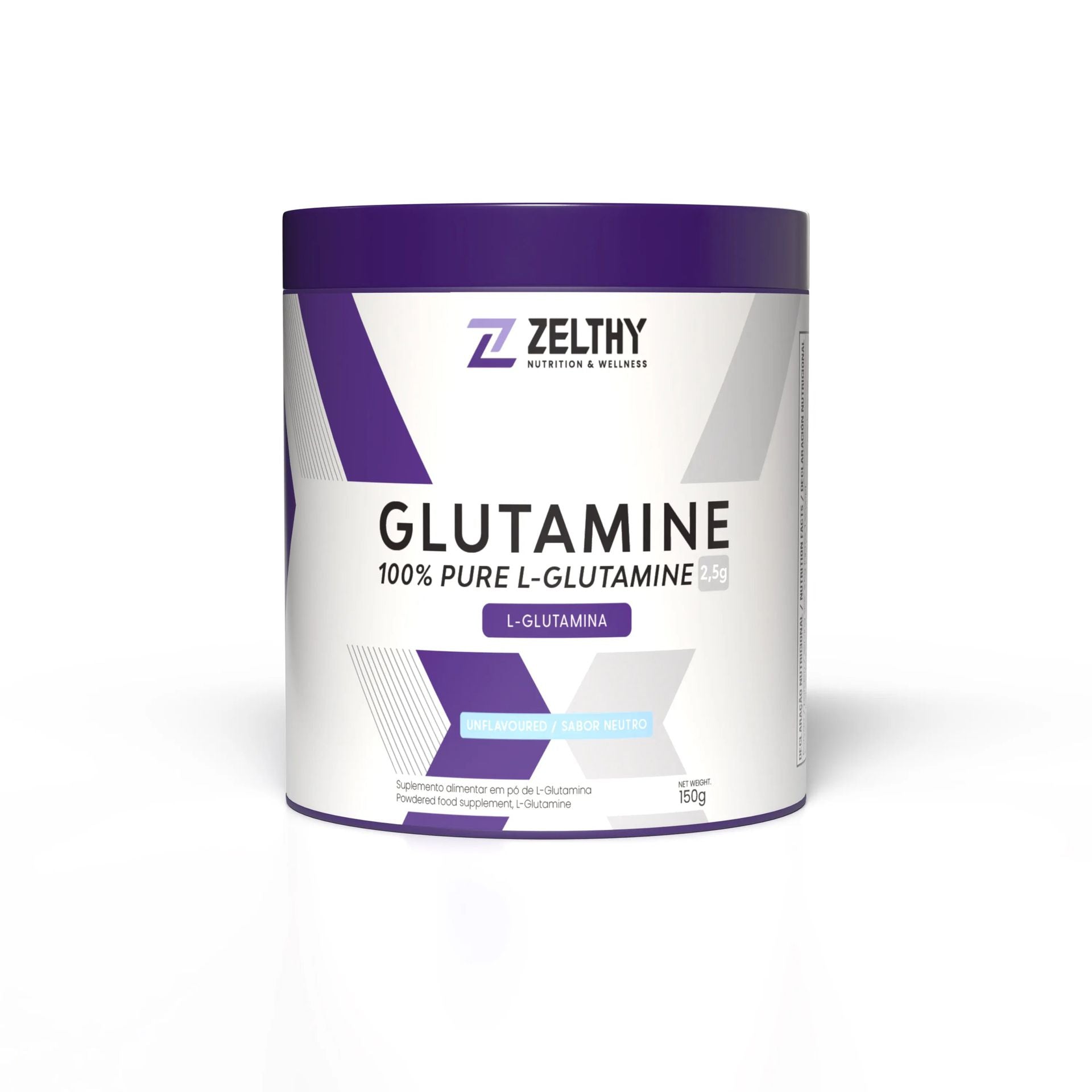 Zelthy Glutamina Sem Sabor 150g