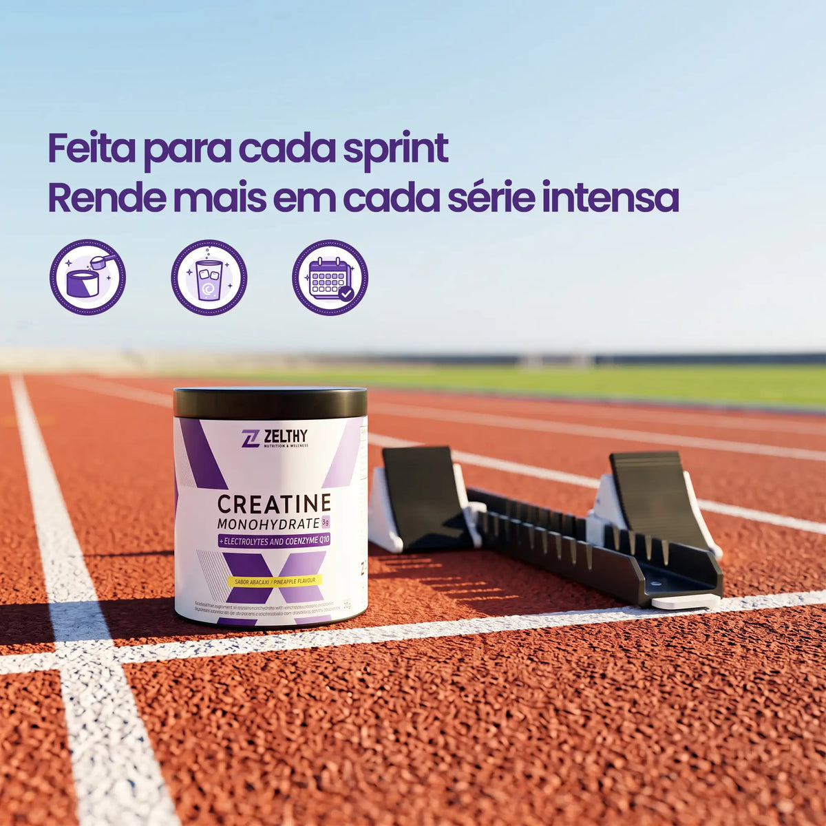 Creatina + Electrolitos 210g