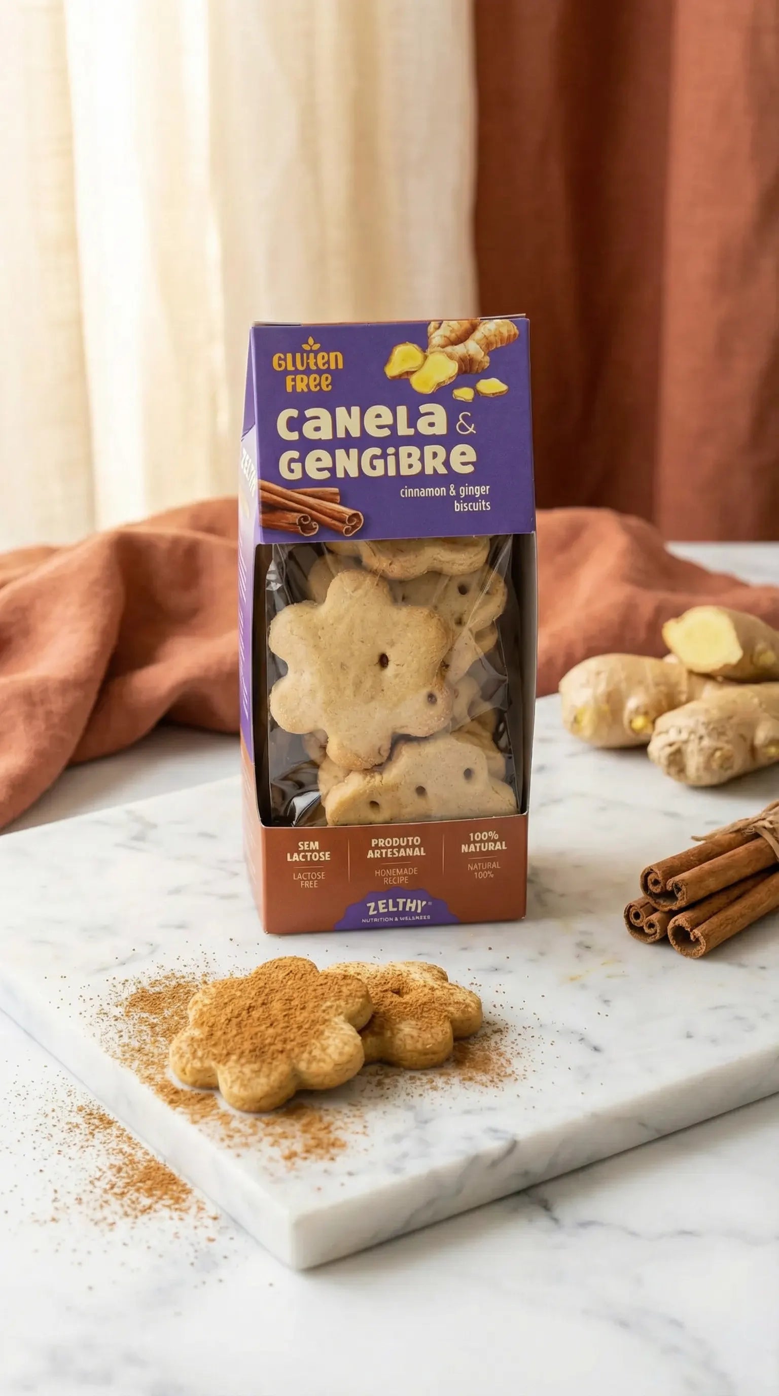 Bolachas Zelthy Gluten free 150gr