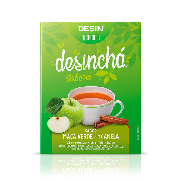 Desinchá Pomme Verte À La Cannelle 10 Sachets
