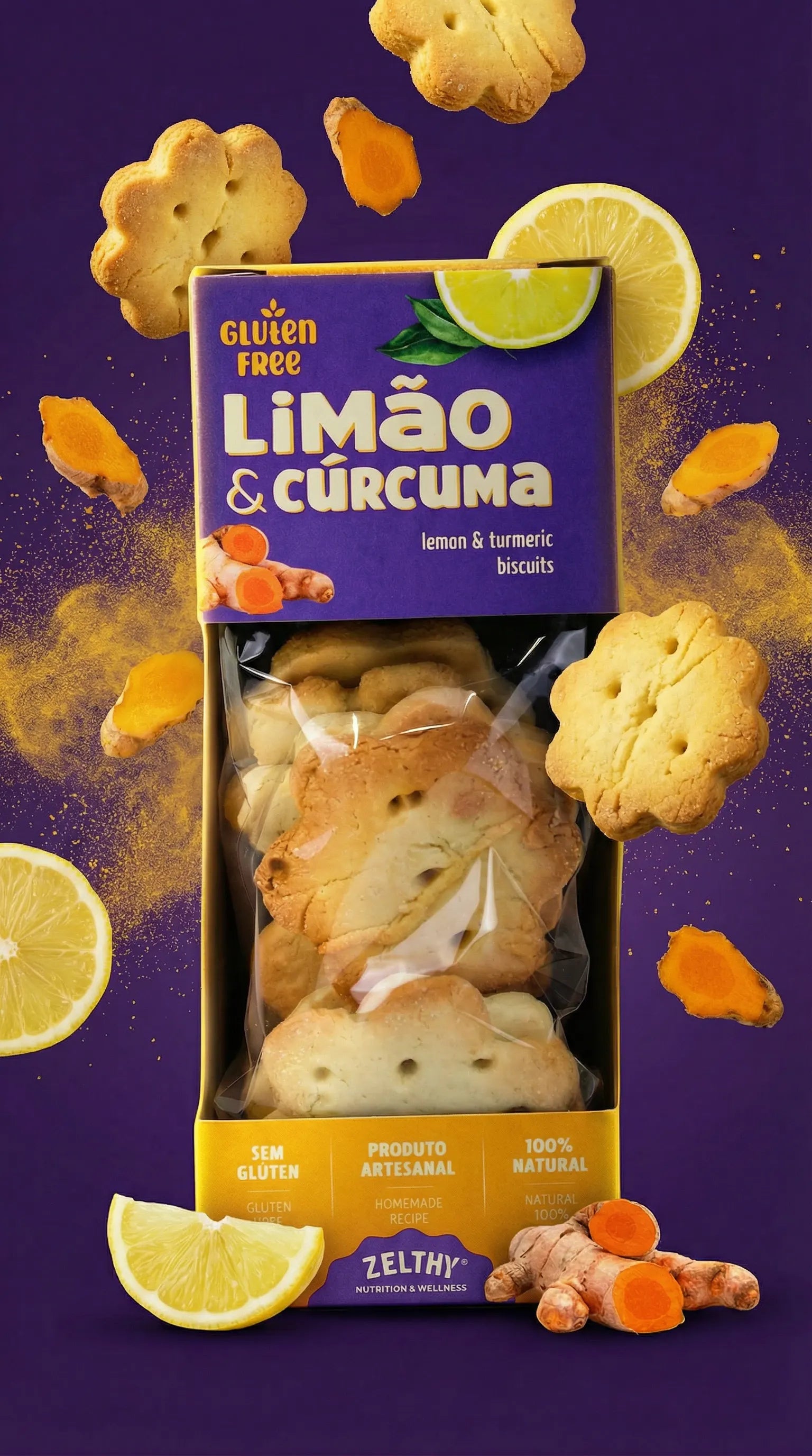 Bolachas Zelthy Gluten free 150gr