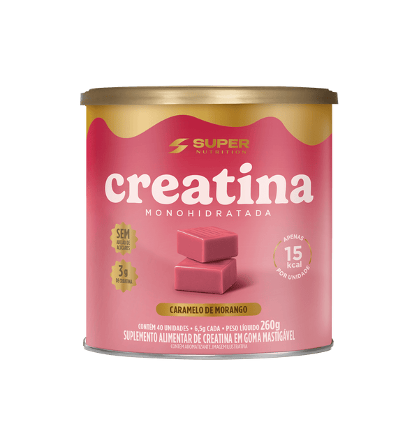 SUPERNUTRITION | 40 unidades | Creatina - Morango