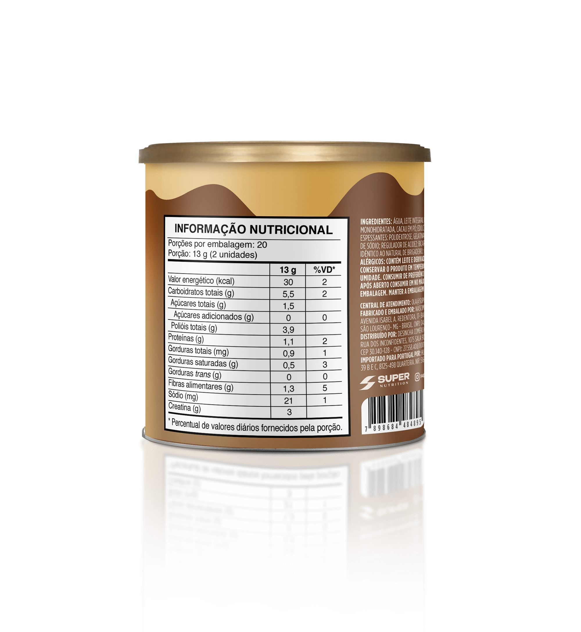 SUPERNUTRITION | 40 unidades | Creatina - Brigadeiro