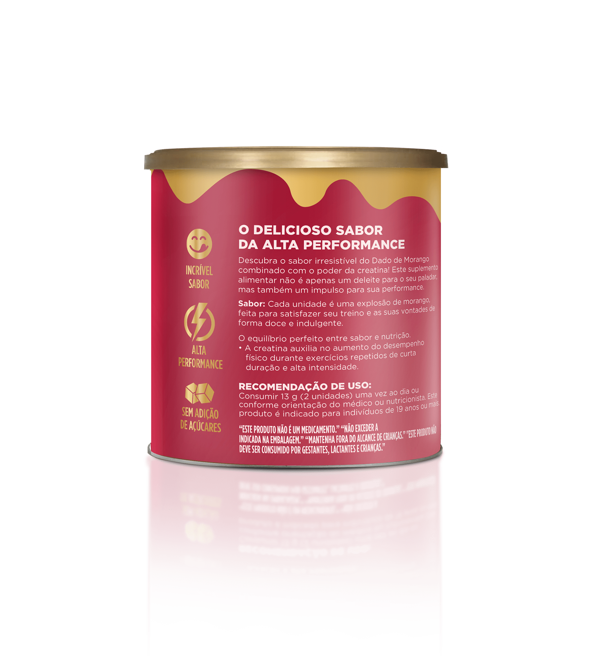 SUPERNUTRITION | 40 unidades | Creatina - Morango