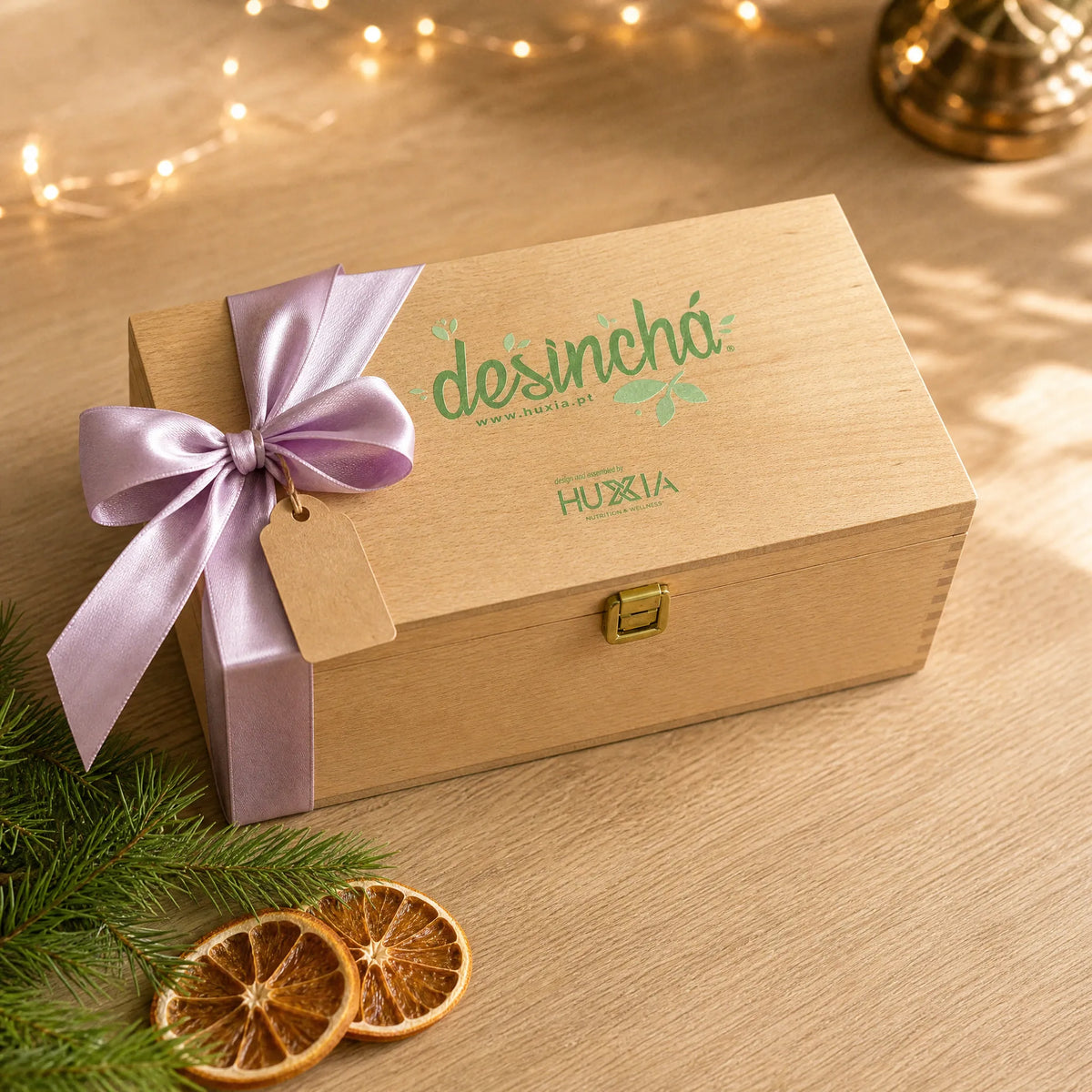 Caja de Madera Desinchá - 96 sobres
