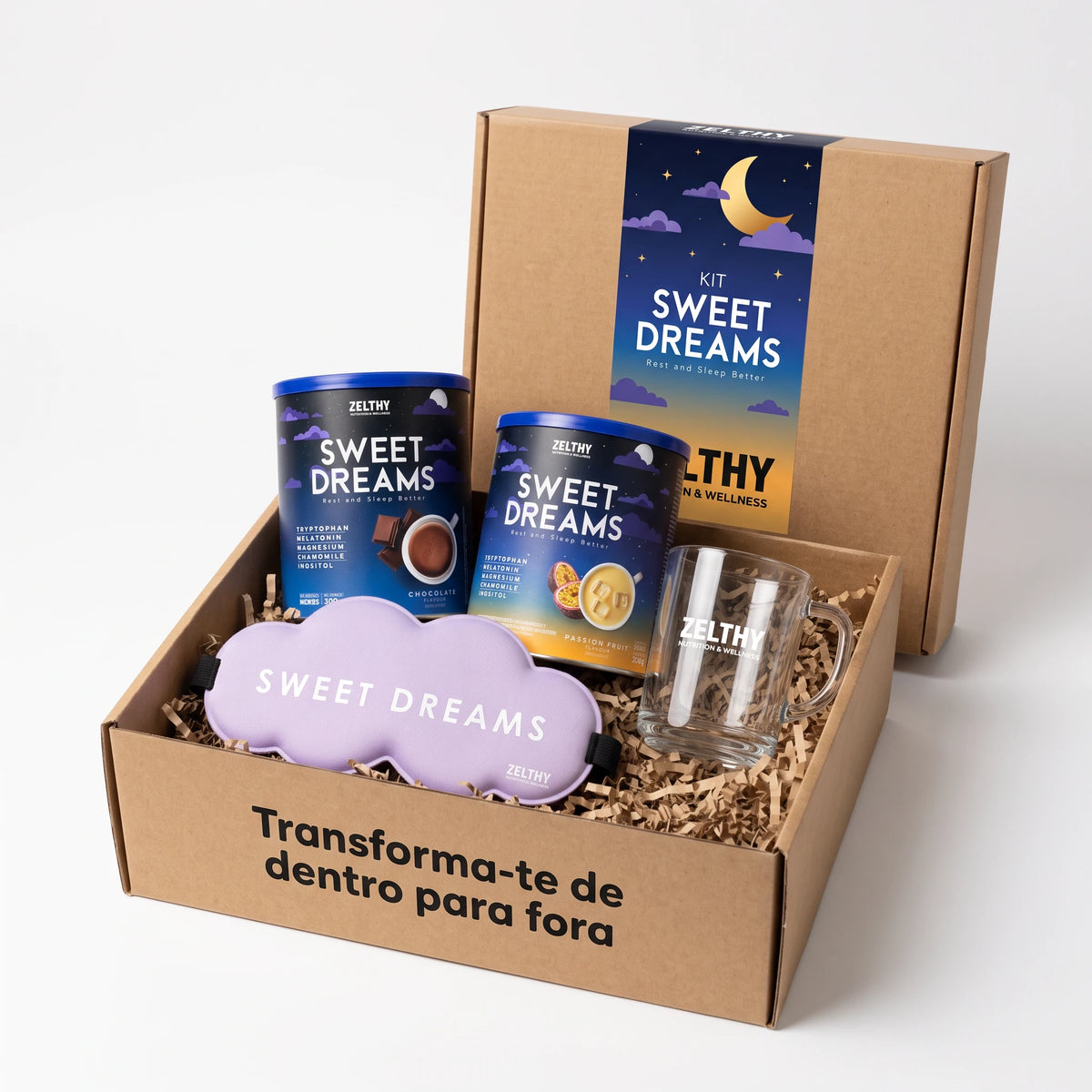 Kit Sweet Dreams duo caneca + mascara