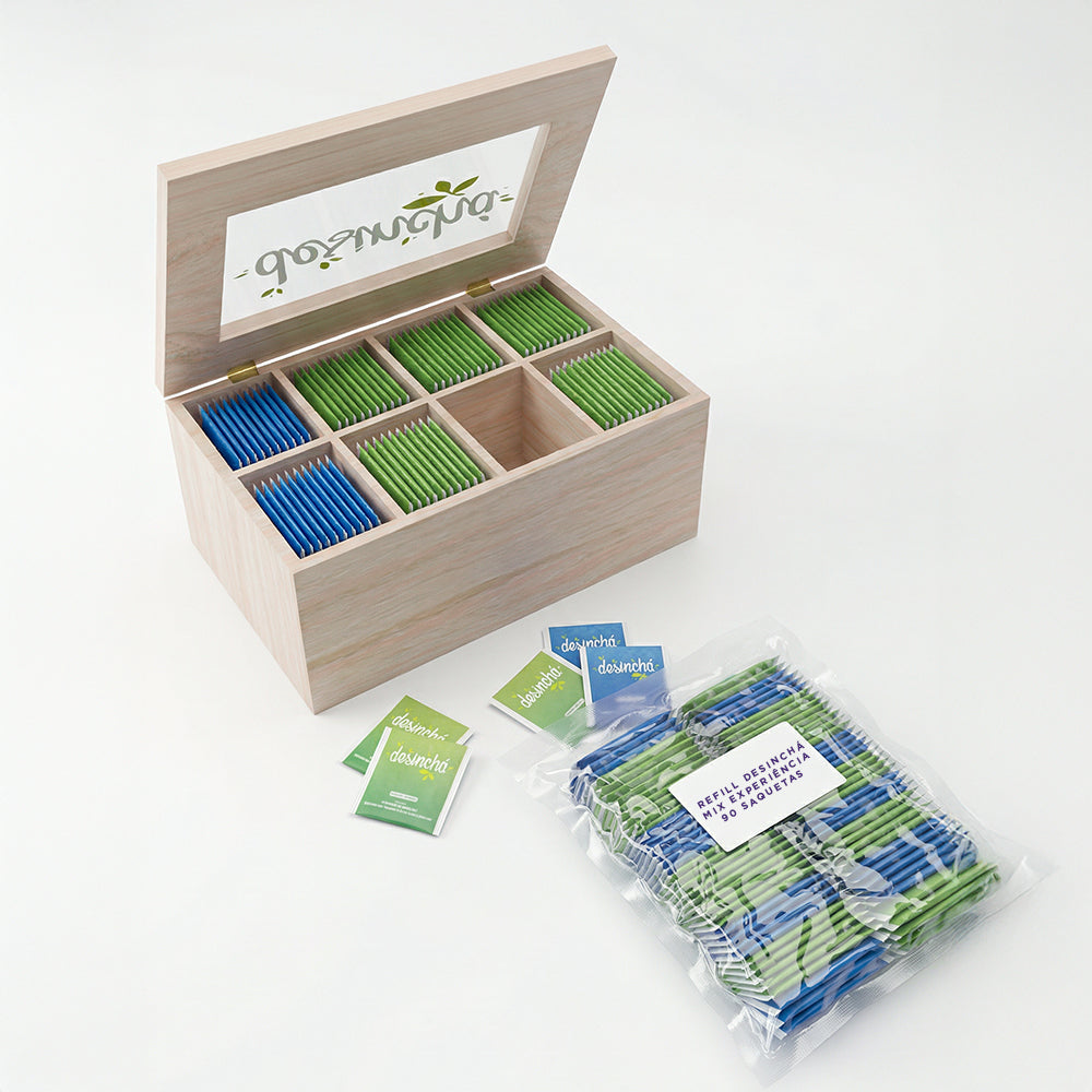 Refill Mix de Sabores (90 saquetas) - Para a Caixa de Madeira