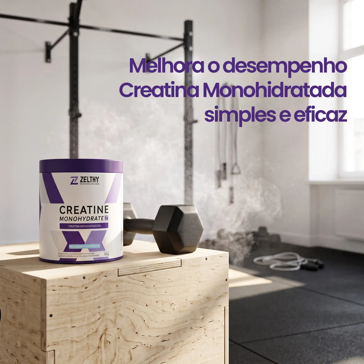 Creatina Monohidratada Sem Sabor 150g