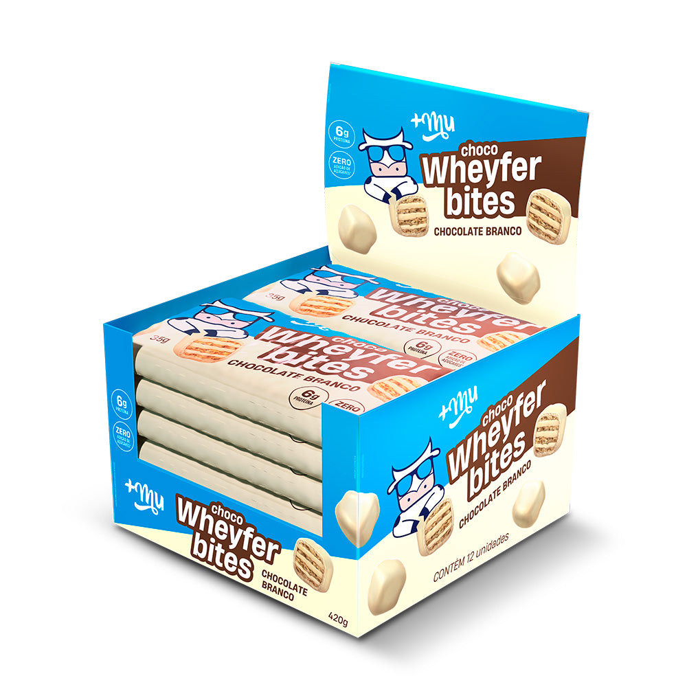 Chocowheyfer bouchées chocolat blanc boîte 12 unités
