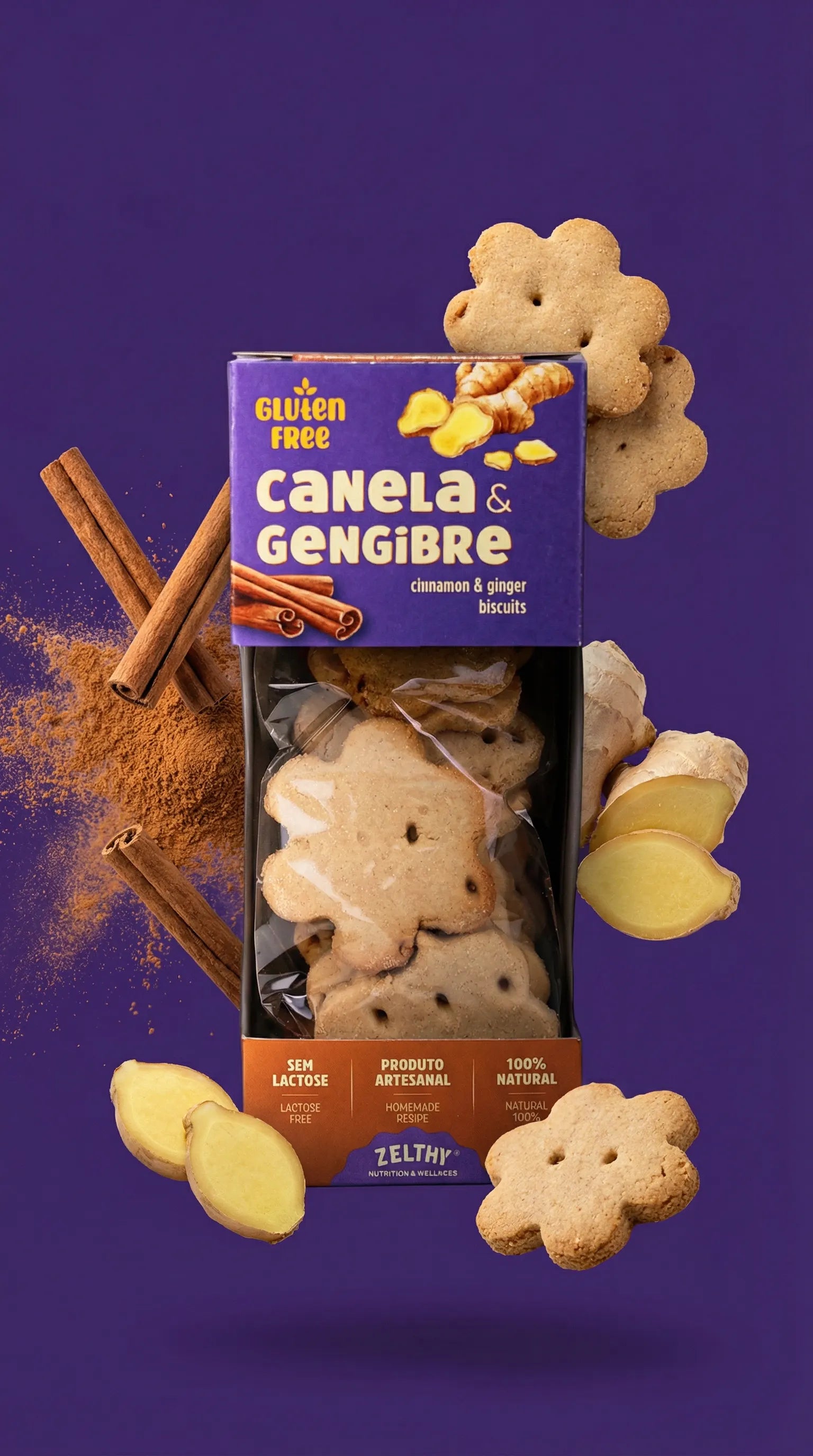 Bolachas Zelthy Gluten free 150gr