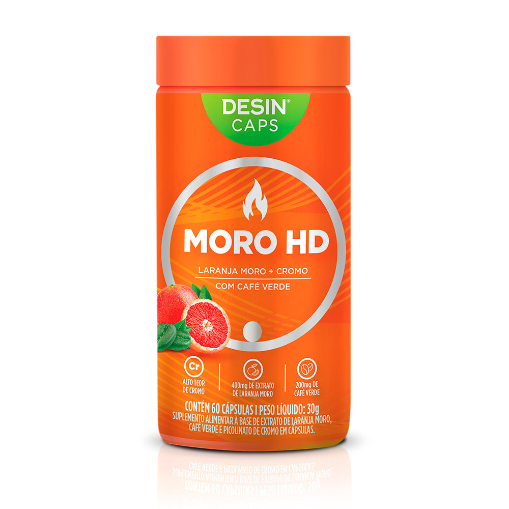 Desincha Moro HD - 60 Capsules
