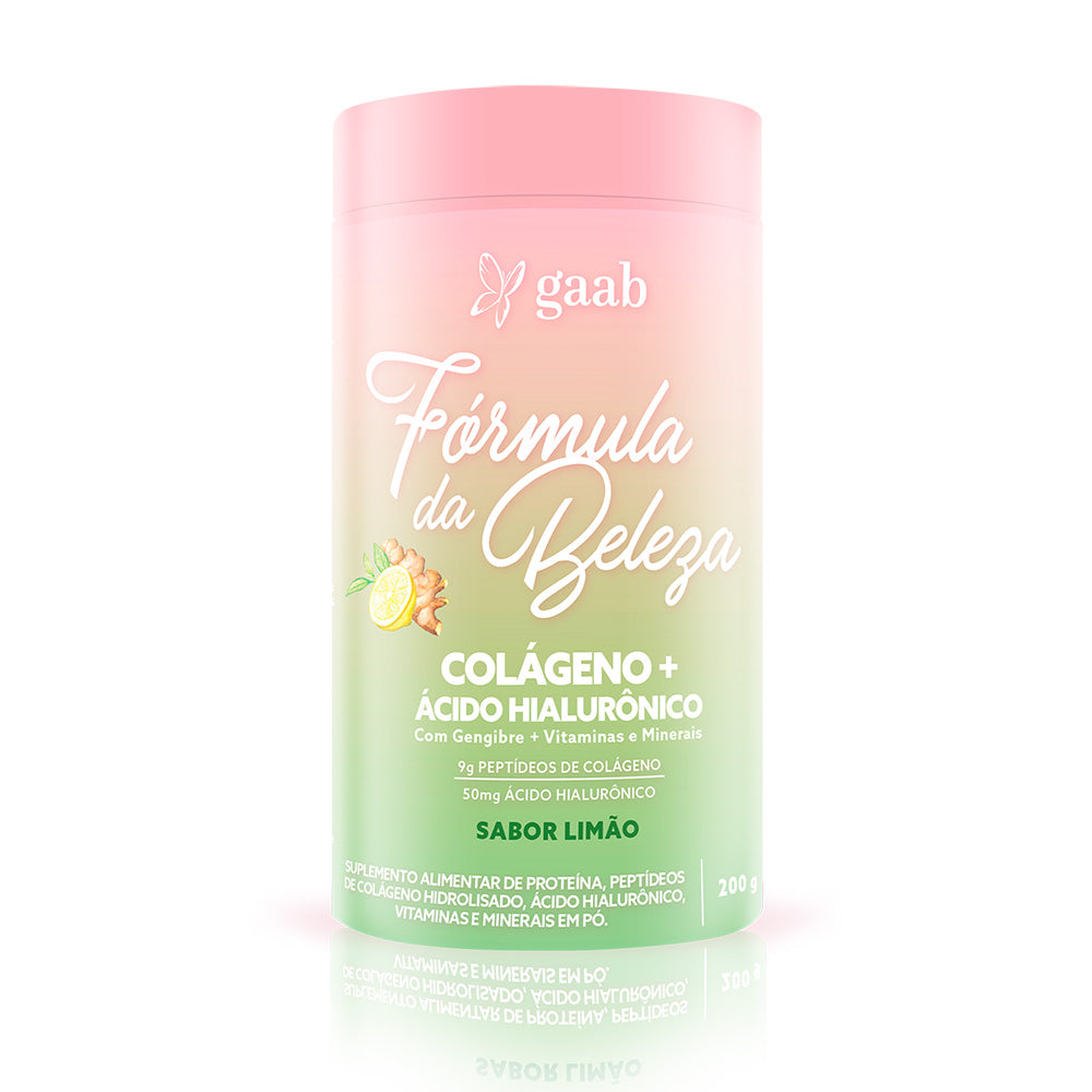 Gaab Collagen + Hyaluronic Acid Lemon Flavor 200Gr