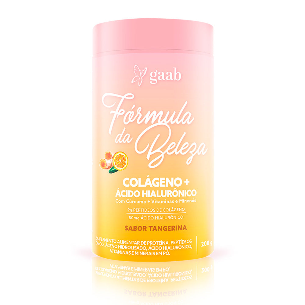 Gaab Collagen + Hyaluronic Acid Tangerine Flavor 200Gr
