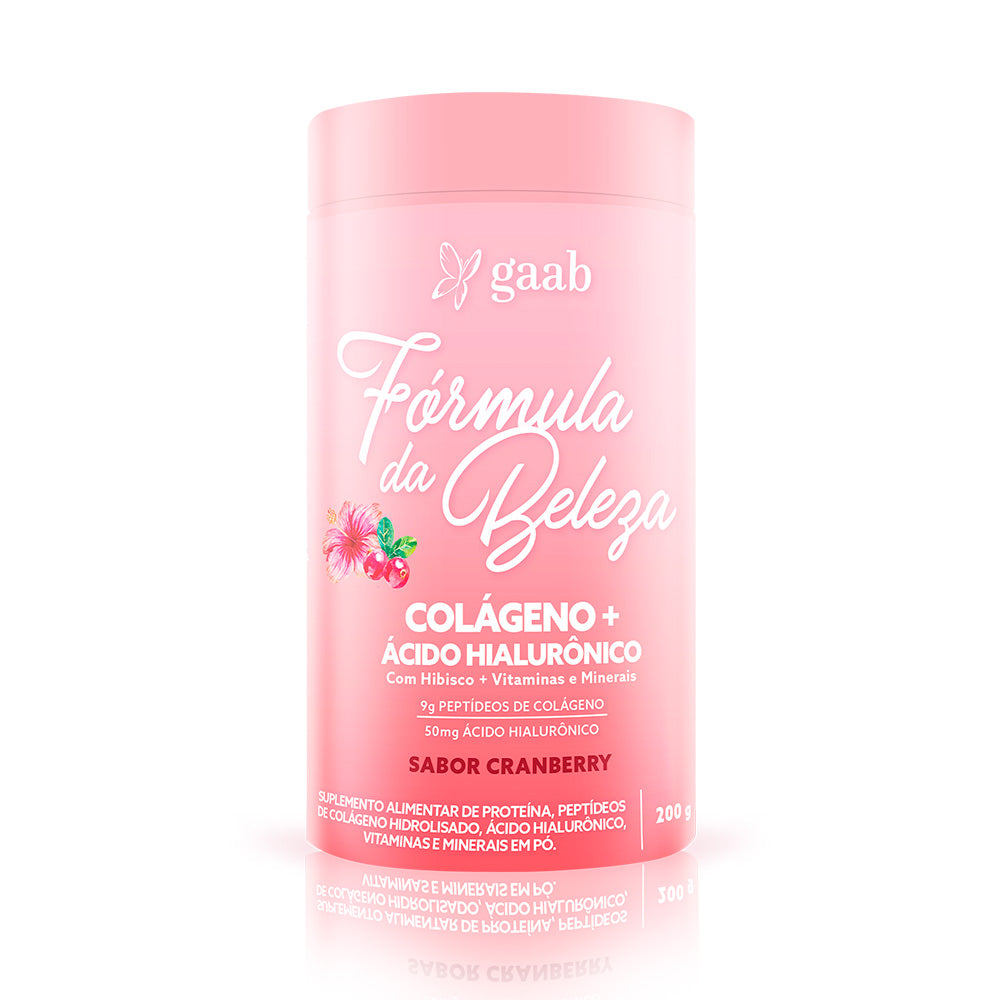 Gaab Collagen + Hyaluronic Acid Cranberry Flavor 200Gr
