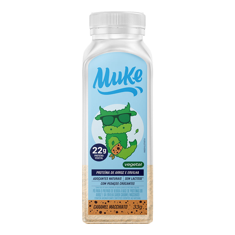 Vegetal Protein Muke - Caramel Macchiato - 35gr bottle