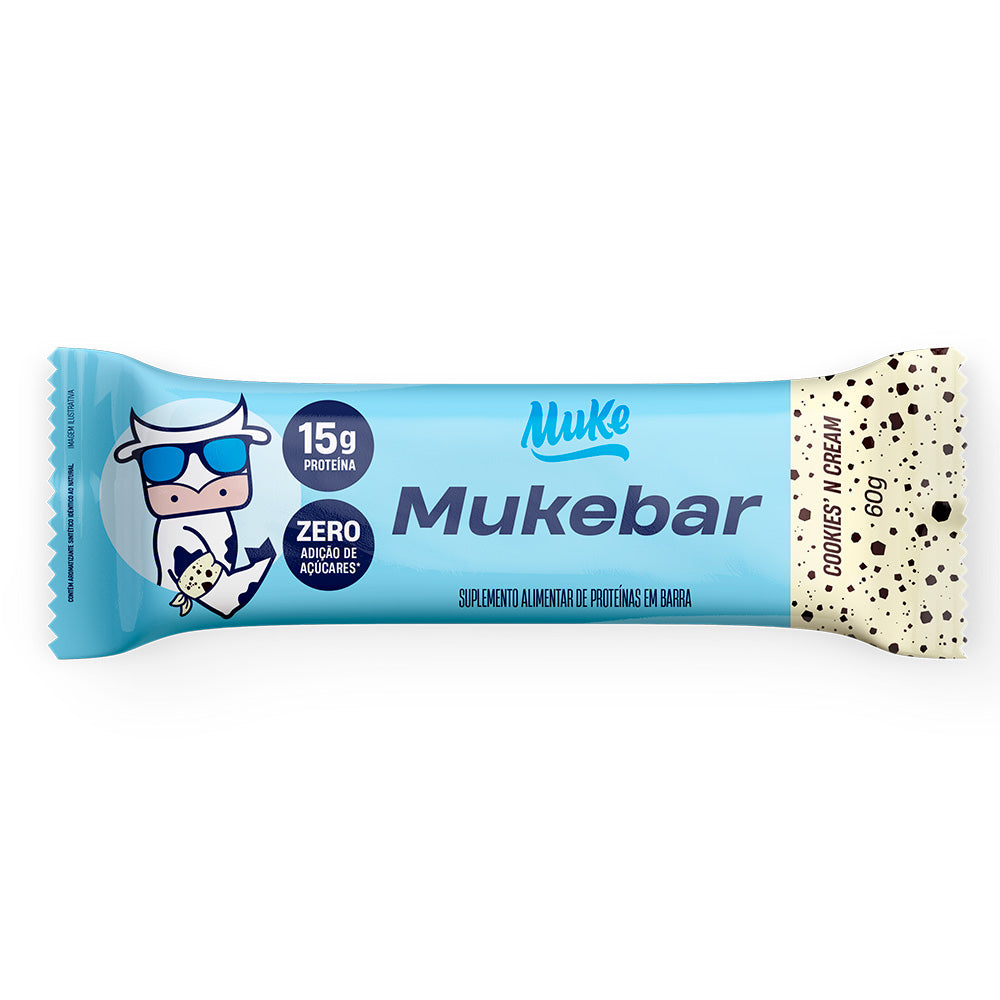 Muke Cookies'n cream bar 60Gr 