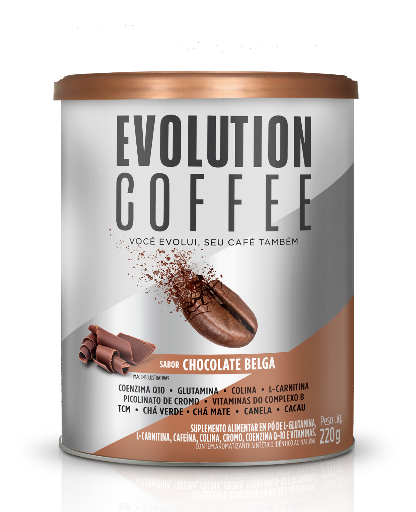 Café Evolution Chocolate Belga 220Gr