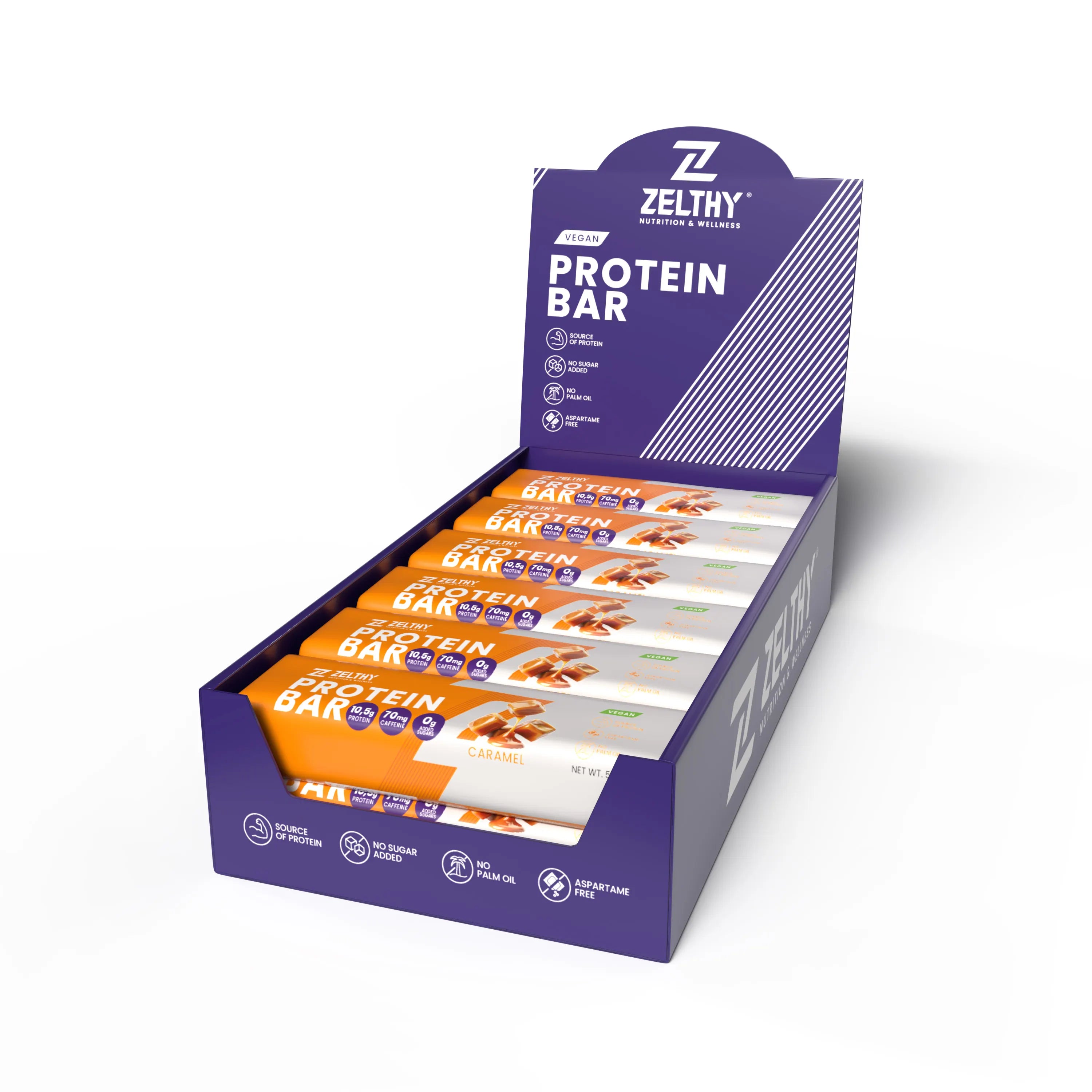 Protein Bar Zelthy - Caramelo 50g